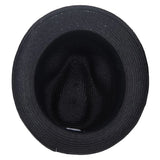 Stacy Adams Aarmar - Braided Straw Fedora Hat