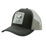 Peter Grimm Snoopy - Black Denim Peanuts Trucker Cap