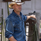 Peter Grimm Stirrup - Stained Straw Cowboy Hat