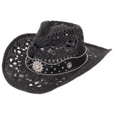 Deadwood Trading Jewelz- Toyo Straw Cowgirl Hat - Hatcountry