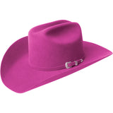 Bailey Lightning (Magenta) - (4X) Wool Felt Cowboy Hat