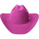 Bailey Lightning (Magenta) - (4X) Wool Felt Cowboy Hat