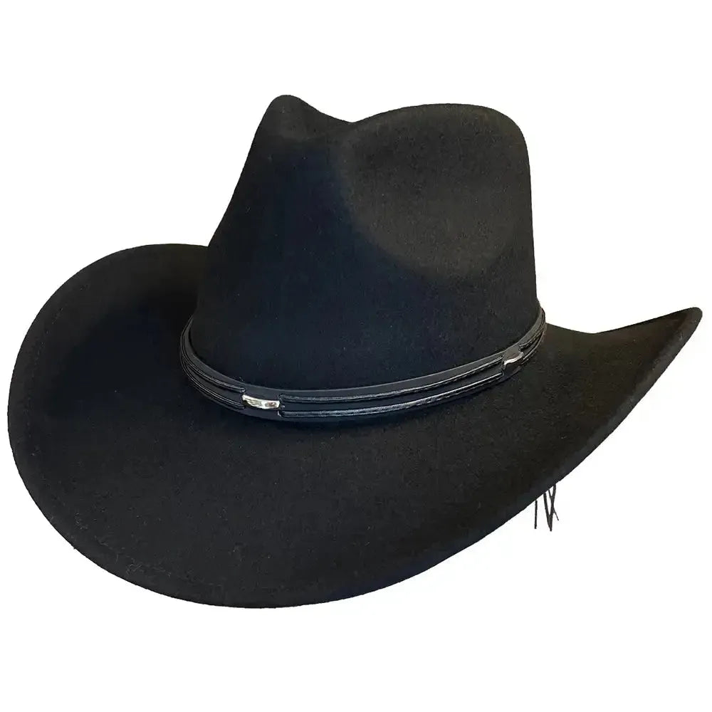 Deadwood Trading High Tail - Crushable Soft Wool Felt Cowboy Hat - Hatcountry