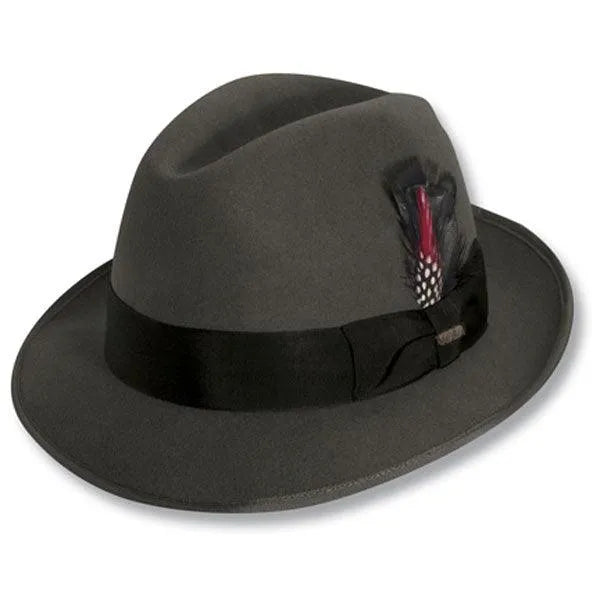 Scala Detroit - Wool Fedora Hat - Hatcountry