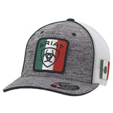 ARIAT Mexican Flag Patch (Grey/White) - Trucker Cap - Hatcountry