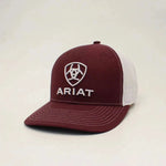 ARIAT Sangria Style (Burgundy/White) - Trucker Cap - Hatcountry
