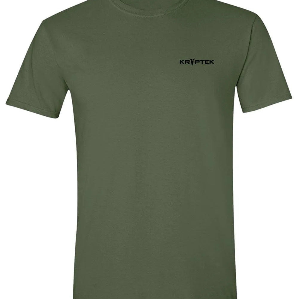 Kryptek Spartan Star Flag - Mens T-Shirt - Hatcountry