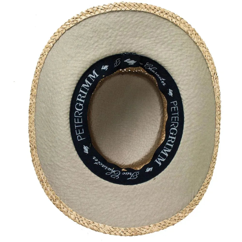 Peter Grimm Americana - Moroccan Straw Gambler Golf Hat - Hatcountry