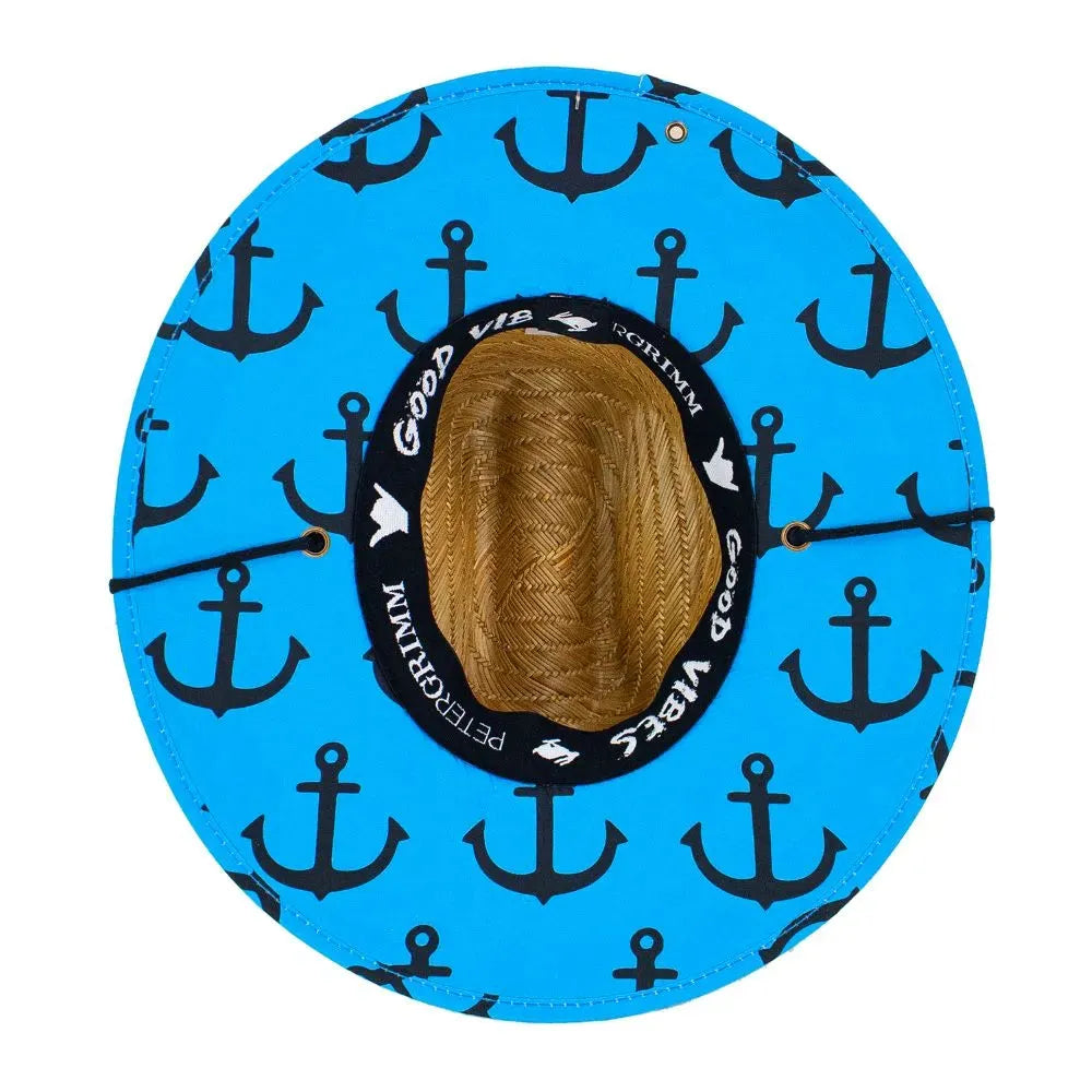 Peter Grimm Anchor - Childrens Straw Lifeguard Hat - Hatcountry