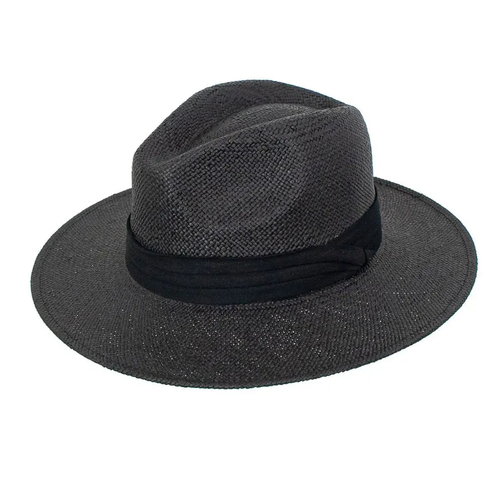 Peter Grimm Andre - Straw Fedora Hat - Hatcountry
