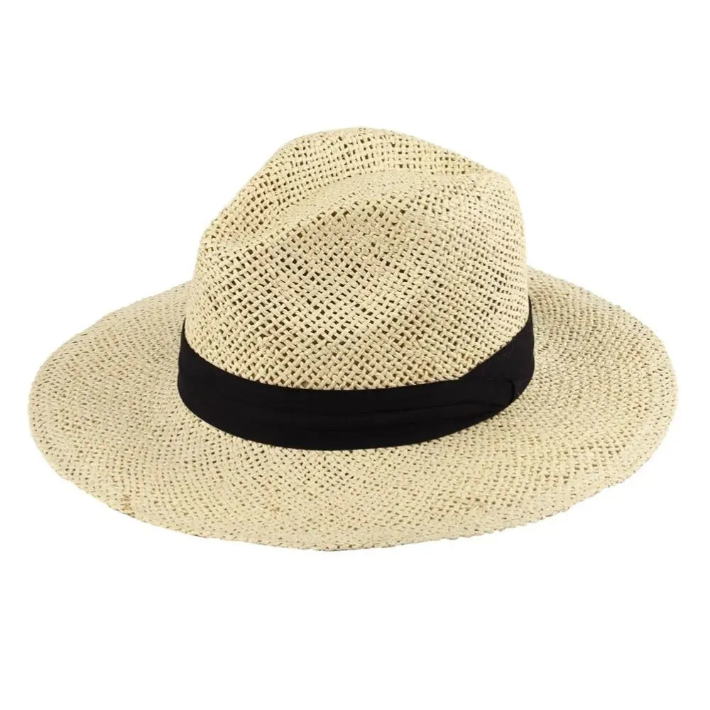 Peter Grimm Andre - Straw Fedora Hat - Hatcountry