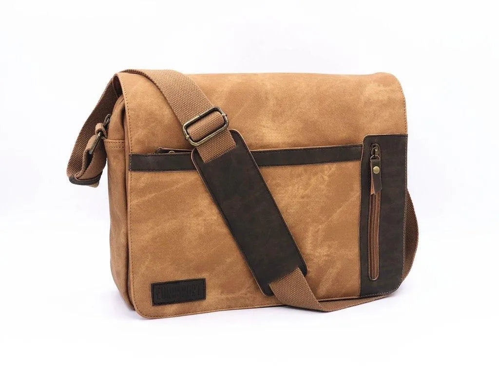Eurosport Isaac (Camel Brown) - Messenger Bag - Hatcountry