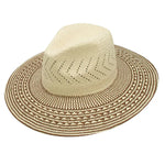 Peter Grimm Buenos Aires - Wide Brim Straw Fedora Hat - Hatcountry