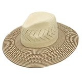 Peter Grimm Buenos Aires - Wide Brim Straw Fedora Hat - Hatcountry