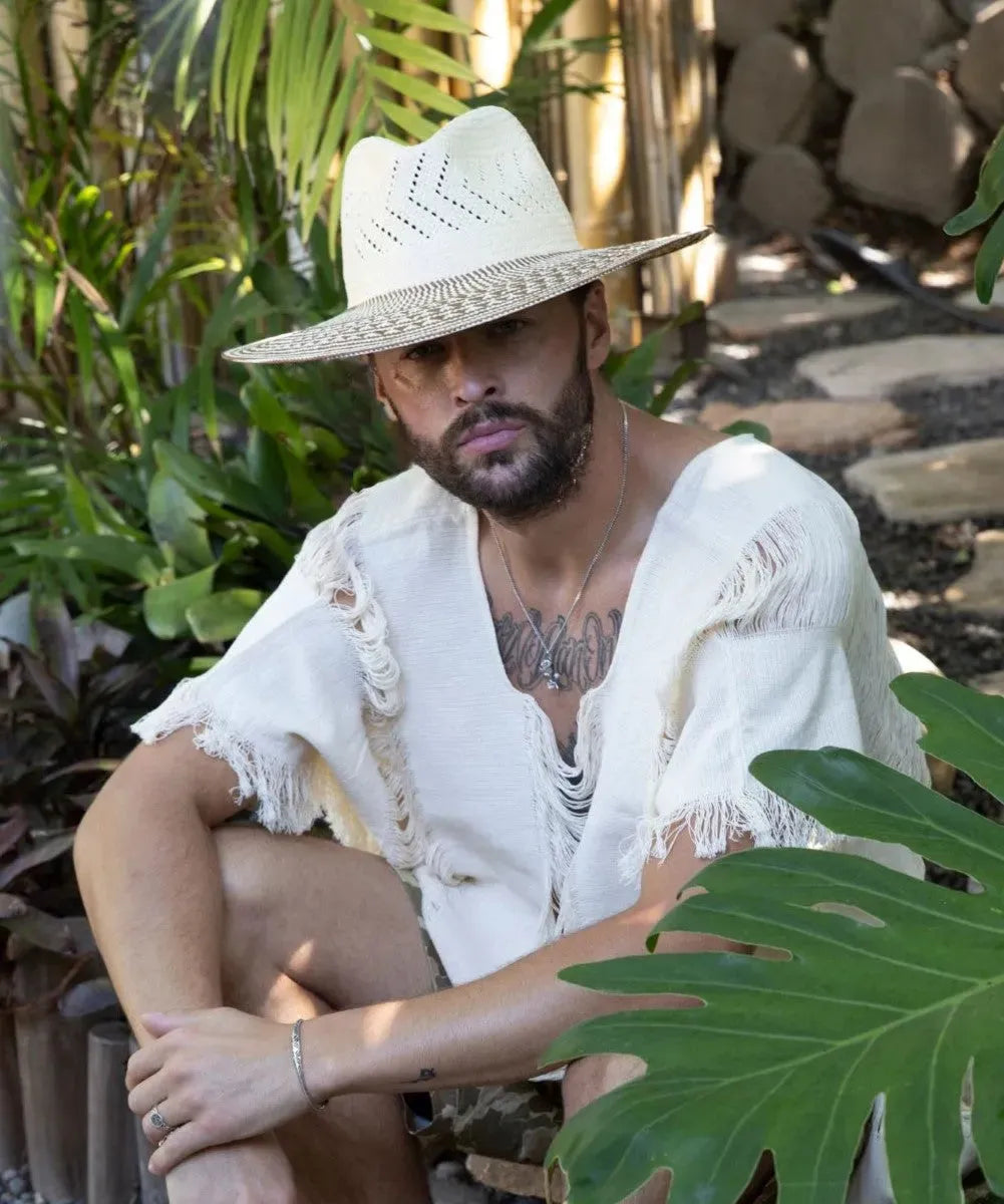 Peter Grimm Buenos Aires - Wide Brim Straw Fedora Hat - Hatcountry