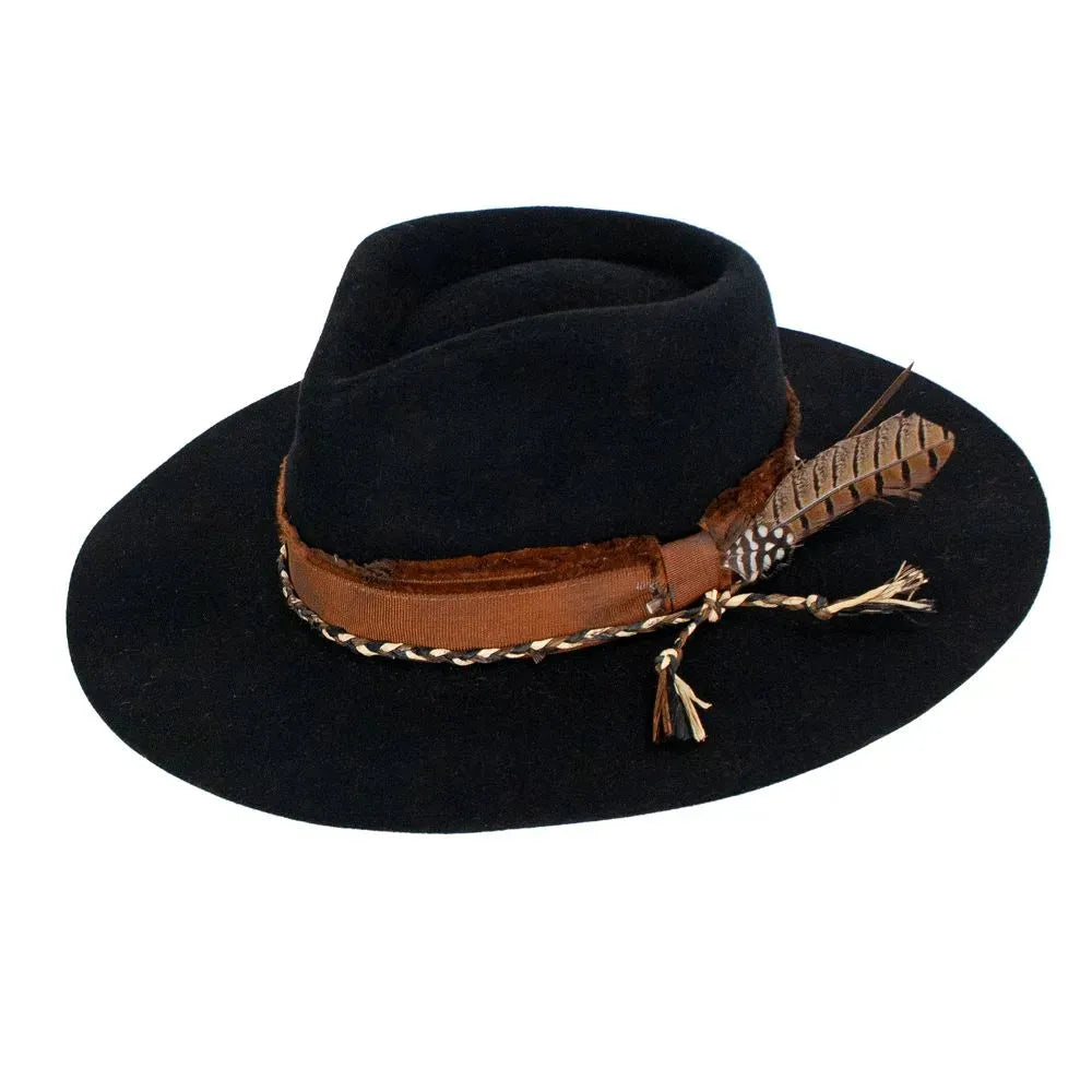 Peter Grimm Bandolero - Wide Brim Wool Felt Cowboy Hat - Hatcountry