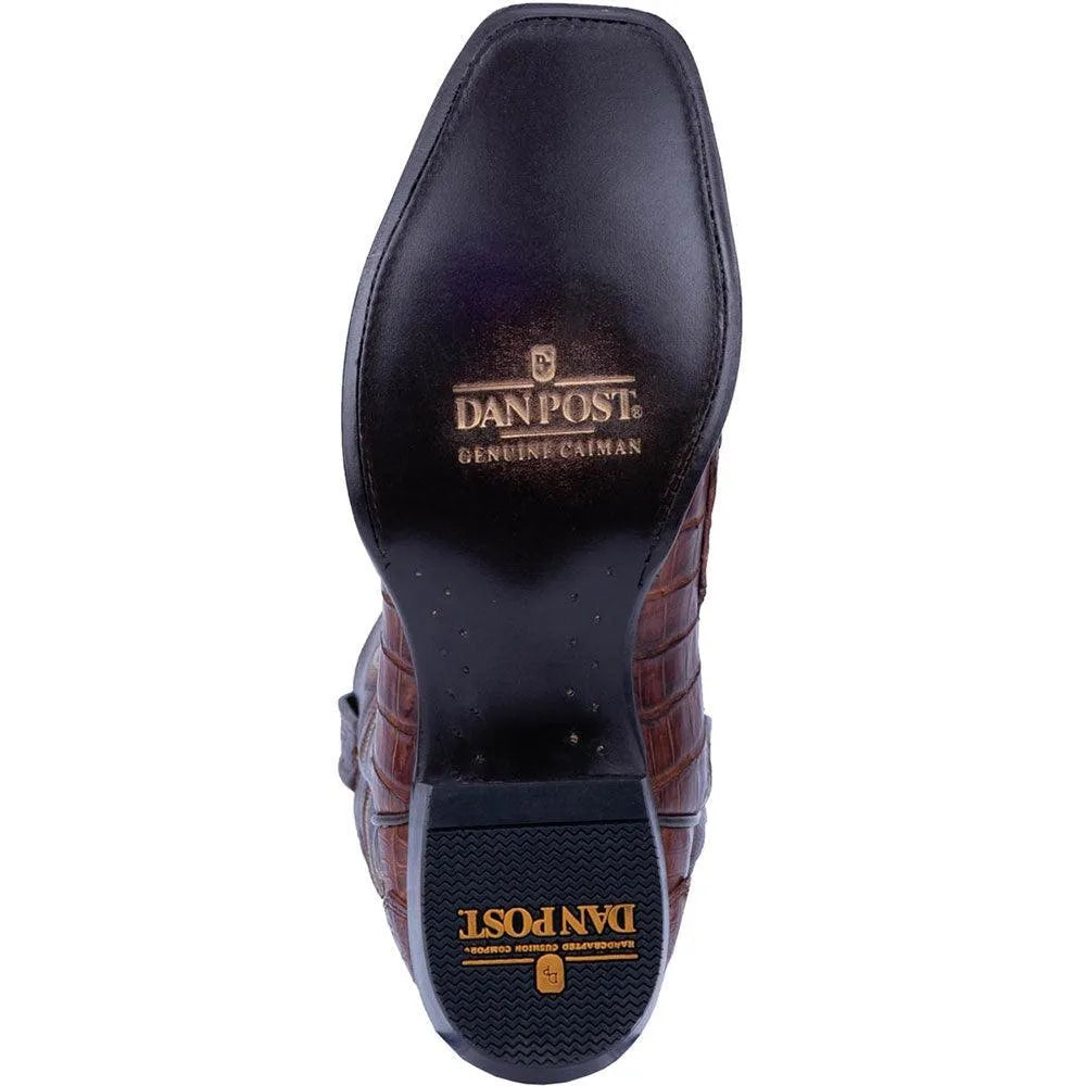 Dan Post Bayou - Mens Caiman Skin Leather Cowboy Boots - Hatcountry