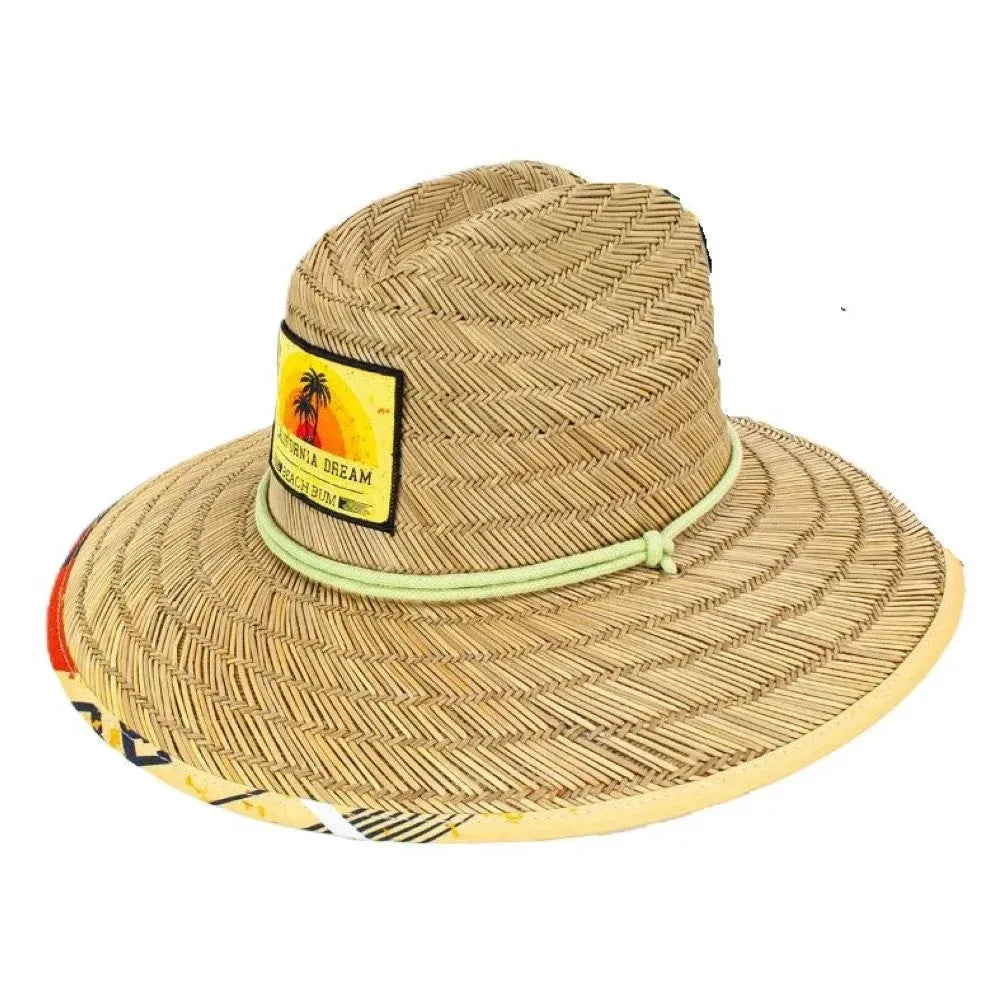 Peter Grimm Beach Bum - Rye Straw Lifeguard Hat - Hatcountry