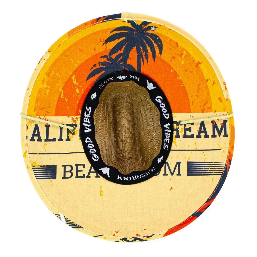 Peter Grimm Beach Bum - Rye Straw Lifeguard Hat - Hatcountry
