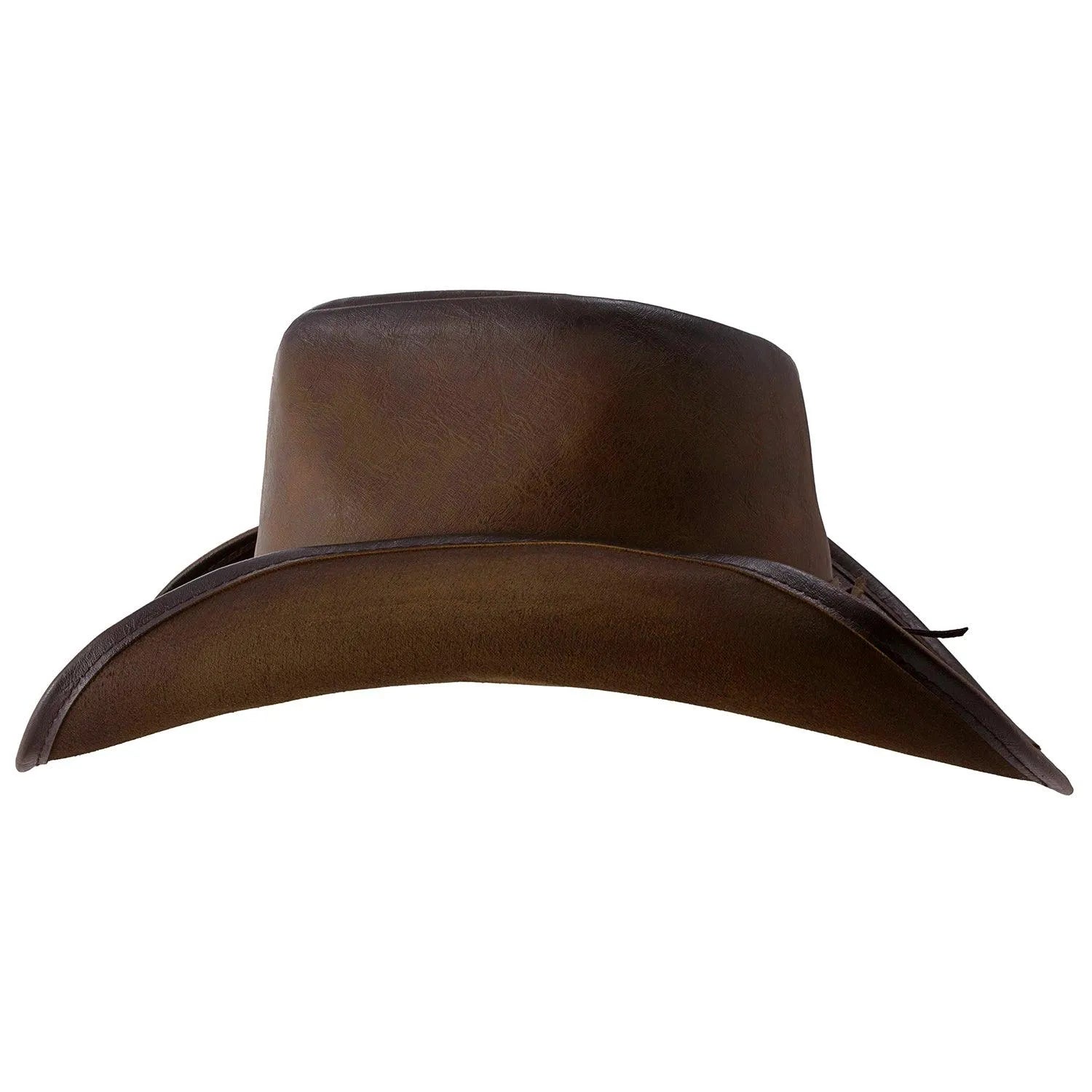 Deadwood Trading Broken Hill - Faux Leather Outback Hat - Hatcountry
