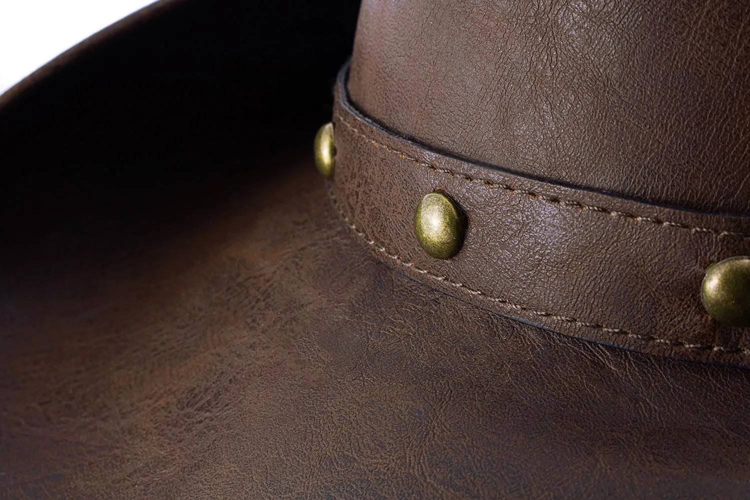 Deadwood Trading Broken Hill - Faux Leather Outback Hat - Hatcountry