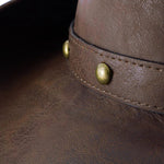 Deadwood Trading Broken Hill - Faux Leather Outback Hat - Hatcountry