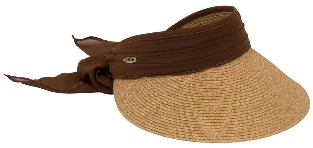 Deadwood Trading Sunshine - Straw Sun Visor - Hatcountry