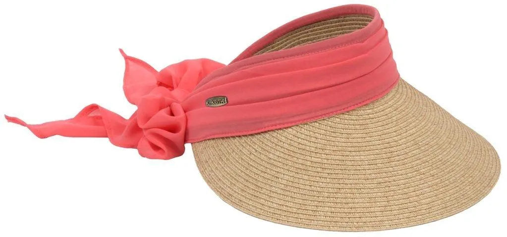 Deadwood Trading Sunshine - Straw Sun Visor - Hatcountry