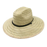 Peter Grimm California Flag - Rye Straw Lifeguard Hat - Hatcountry