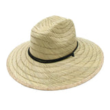 Peter Grimm California Flag - Rye Straw Lifeguard Hat - Hatcountry