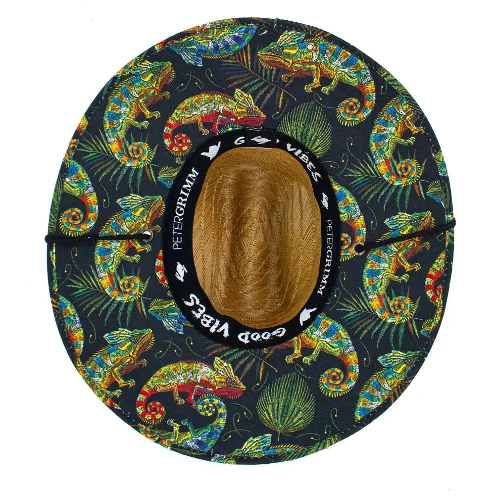 Peter Grimm Camaleon - Rye Straw Lifeguard Hat - Hatcountry
