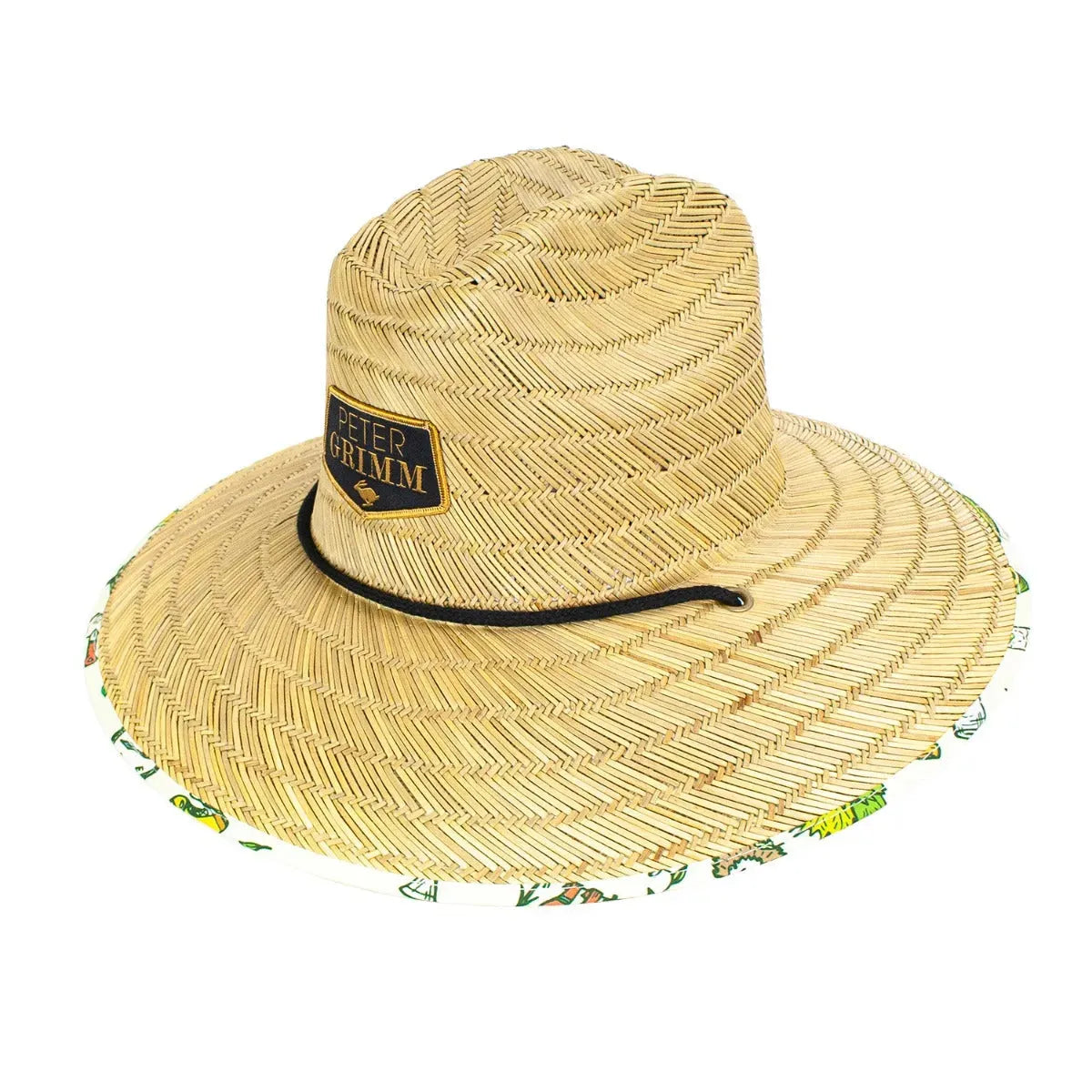 Peter Grimm Camping - Rye Straw Lifeguard Hat - Hatcountry