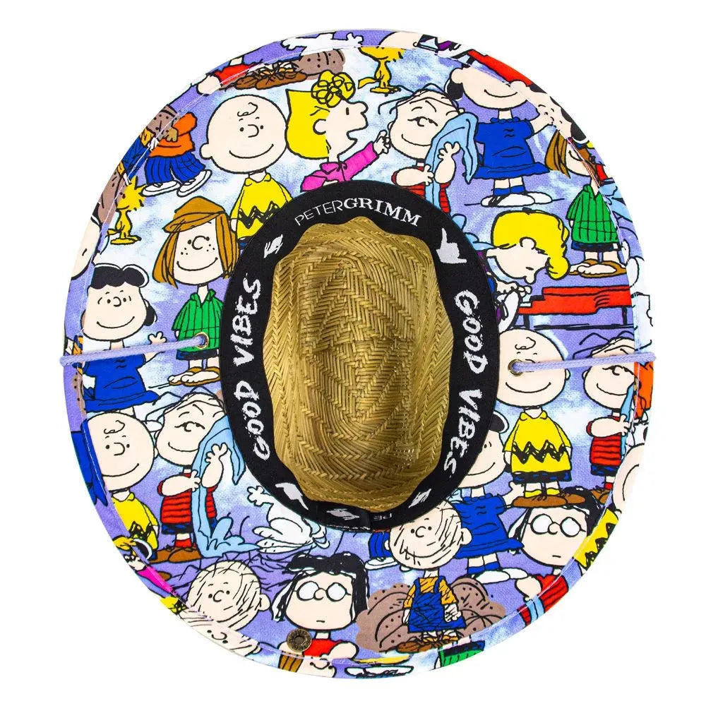Peter Grimm Peanuts Characters Junior - Childrens Straw Lifeguard Hat - Hatcountry