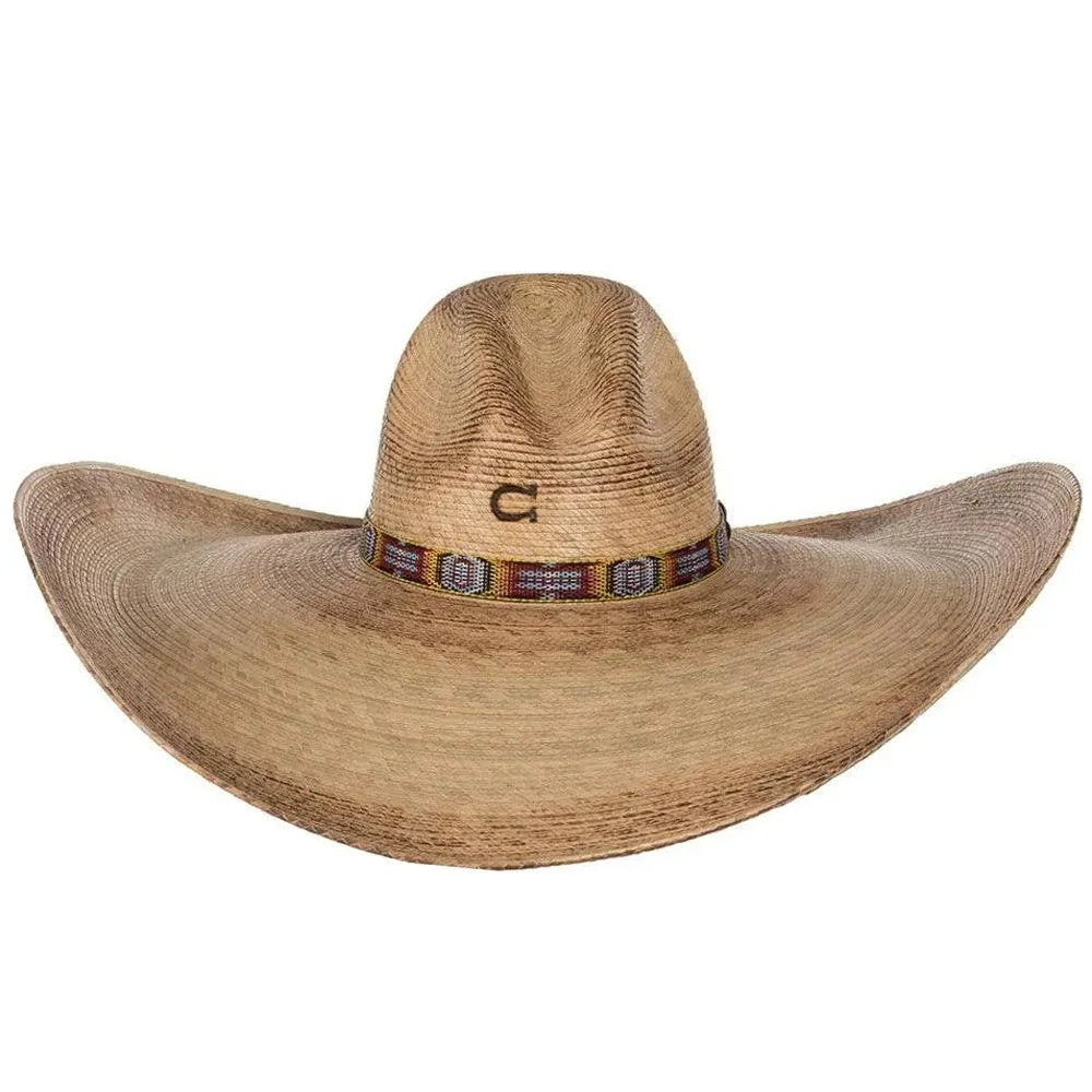 Charlie Horse Coyote Mexican Palm Straw Women's Wide Brim