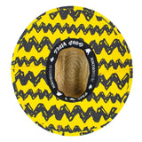 Peter Grimm Peanuts Charlie - Rye Straw Lifeguard Hat - Hatcountry