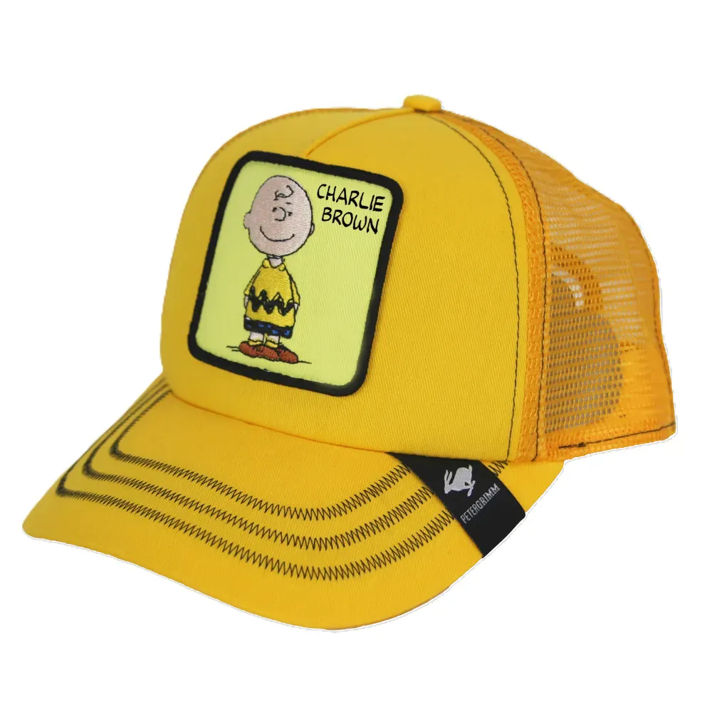 Peter Grimm Peanuts Charlie Cap (Yellow) - Trucker Cap - Hatcountry