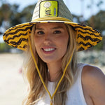 Peter Grimm Peanuts Charlie - Rye Straw Lifeguard Hat - Hatcountry