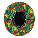 Peter Grimm Cheetah Love - Rye Straw Lifeguard Hat - Hatcountry