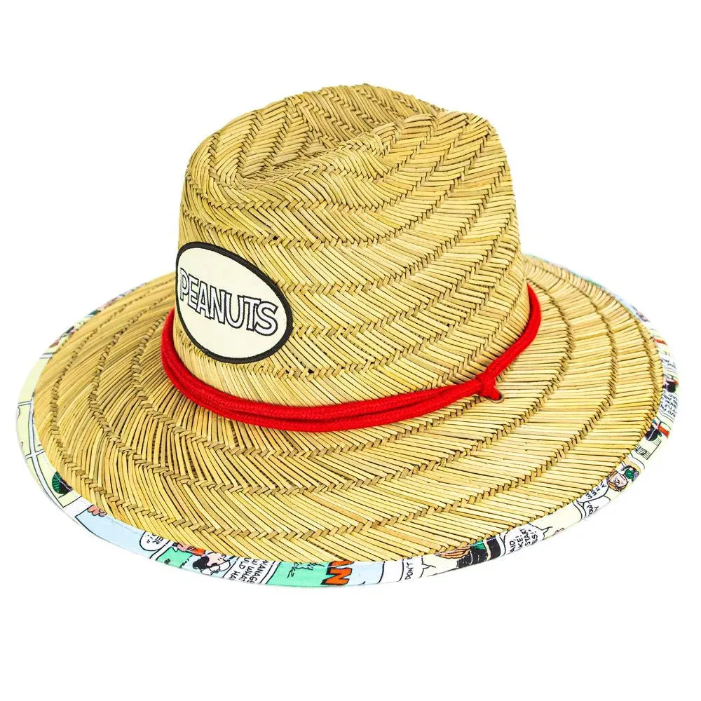 Peter Grimm Peanuts Comic Strip Junior - Childrens Straw Lifeguard Hat - Hatcountry