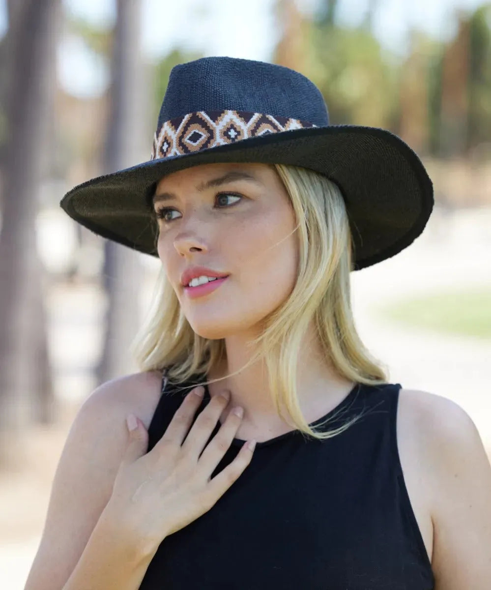 Peter Grimm Cyra - Womens Straw Fedora Hat - Hatcountry
