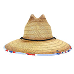 Peter Grimm Grateful Dead SYF (Steal Your Face) - Rye Straw Lifeguard Hat - Hatcountry