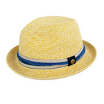 Peter Grimm Del Sol - Straw Fedora Hat - Hatcountry