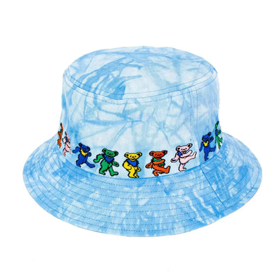 Peter Grimm Grateful Dead Jagger Dancing Bear - Bucket Hat - Hatcountry