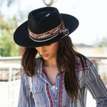 Peter Grimm Destiny - Wide Brim Wool Felt Cowboy Hat - Hatcountry