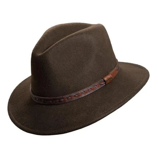 Scala Decatur - Soft Wool Felt Fedora Hat - Hatcountry