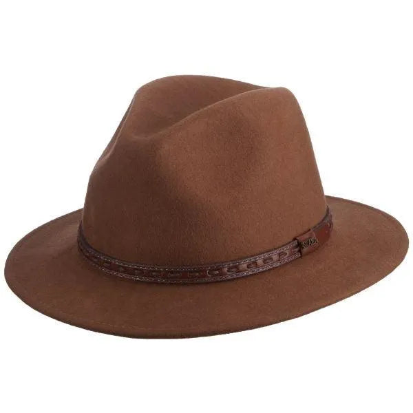 Scala Decatur - Soft Wool Felt Fedora Hat - Hatcountry