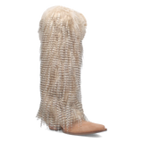 Dingo Snuggles - Women's Suede Leather Cowgirl Boots