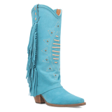 Dingo Spirit Trail  - Women's Suede Leather Cowgirl Boots