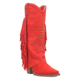 Dingo Spirit Trail  - Women's Suede Leather Cowgirl Boots