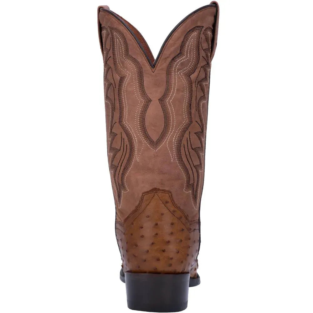 Dan Post Tempe - Mens Ostrich Leather Cowboy Boots - Hatcountry